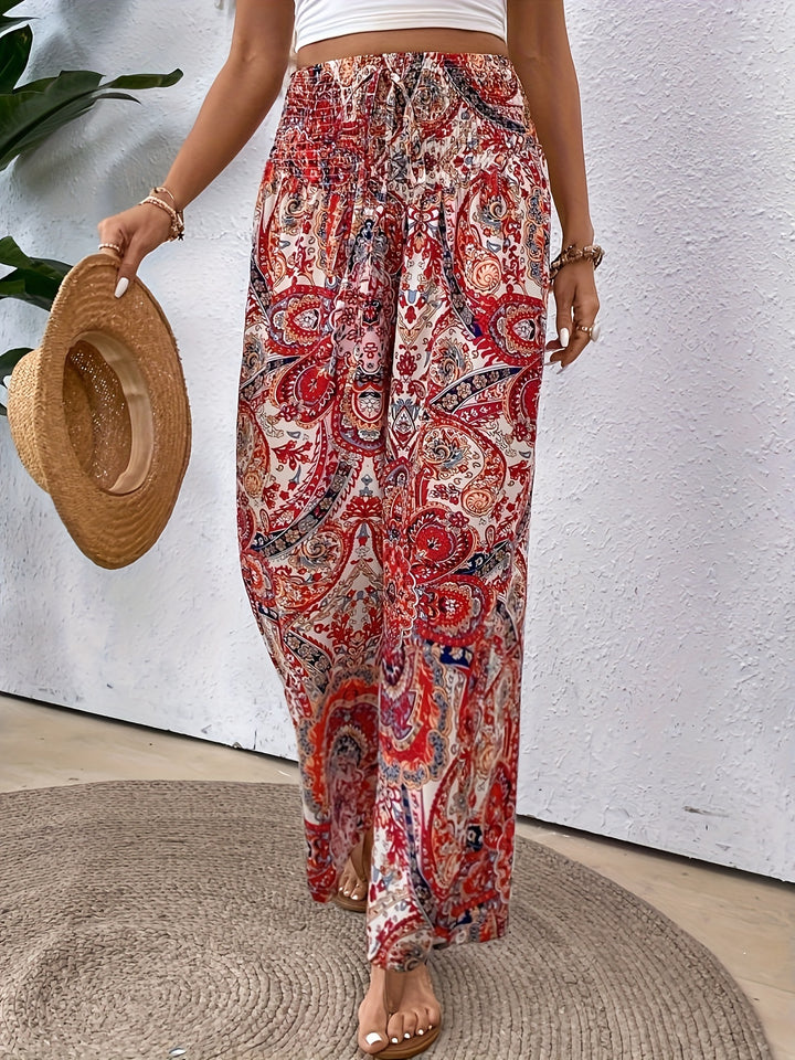 Vera -  Boho High-Waist Pants