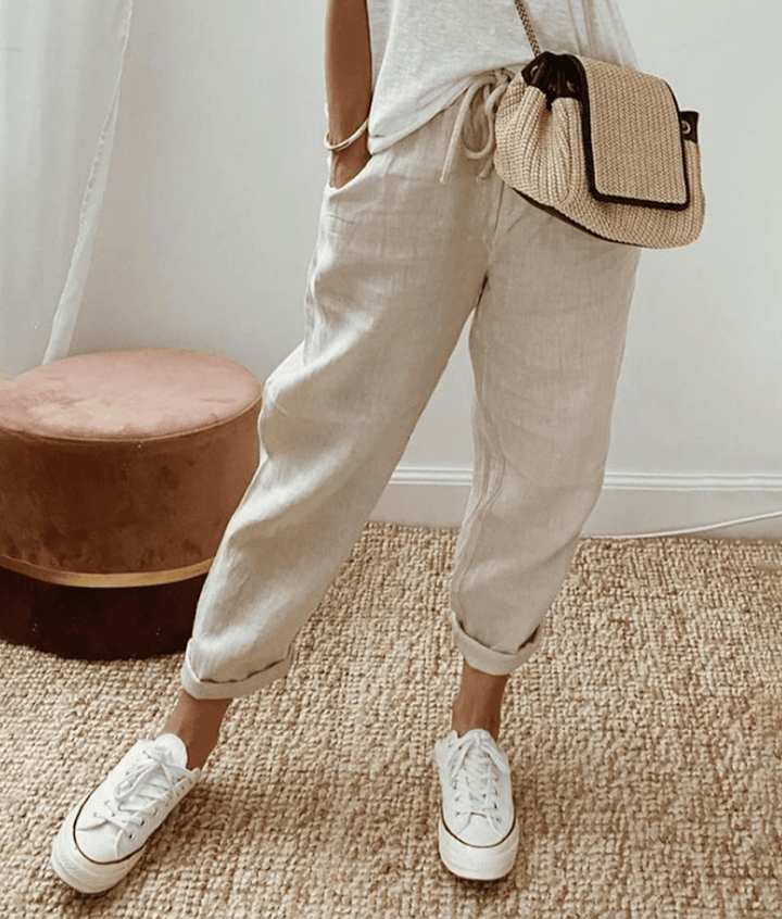 Annabel - Relaxed Linen Trousers