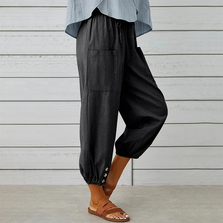 Emily - Breathable Wide-Leg Pants