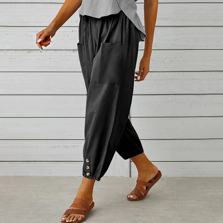 Emily - Breathable Wide-Leg Pants