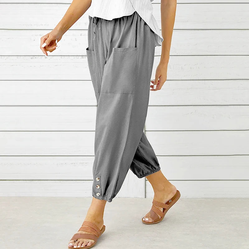 Emily - Breathable Wide-Leg Pants