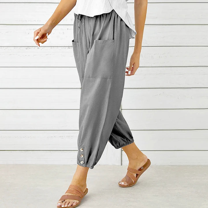 Emily - Breathable Wide-Leg Pants