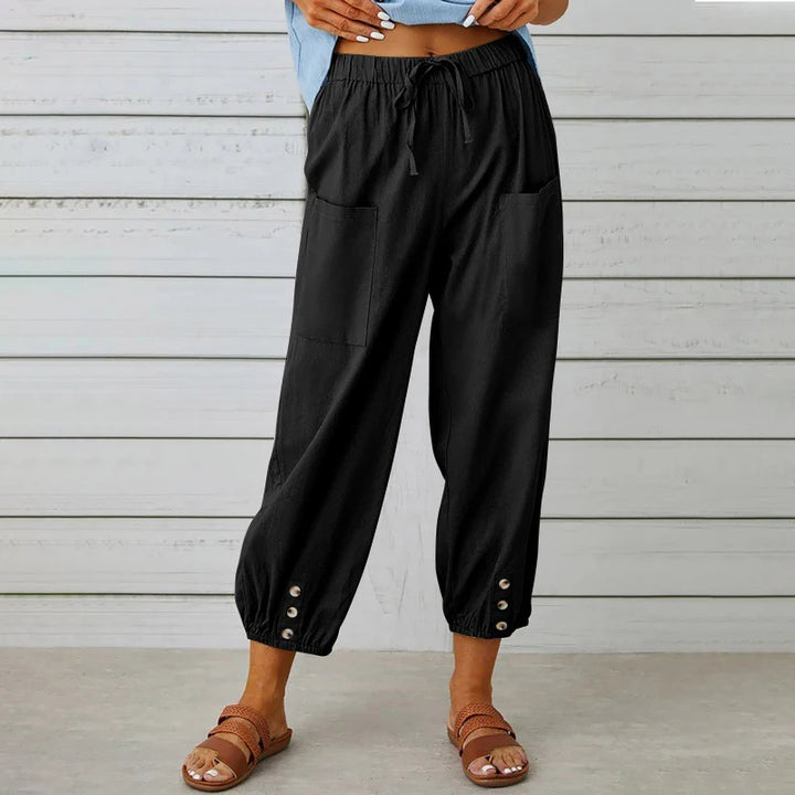 Emily - Breathable Wide-Leg Pants